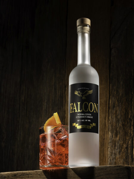 Falcon Vodka- Fotografia reklamowa