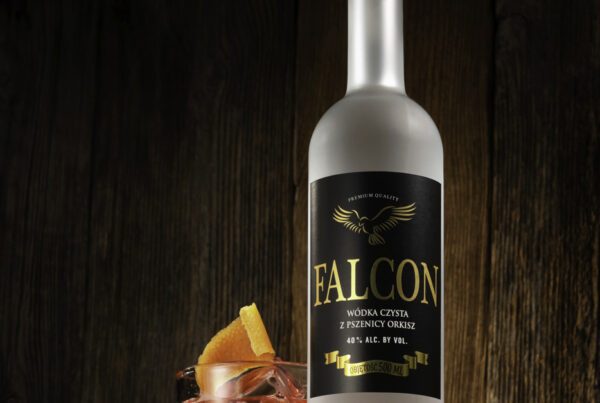 Falcon Vodka- Fotografia reklamowa