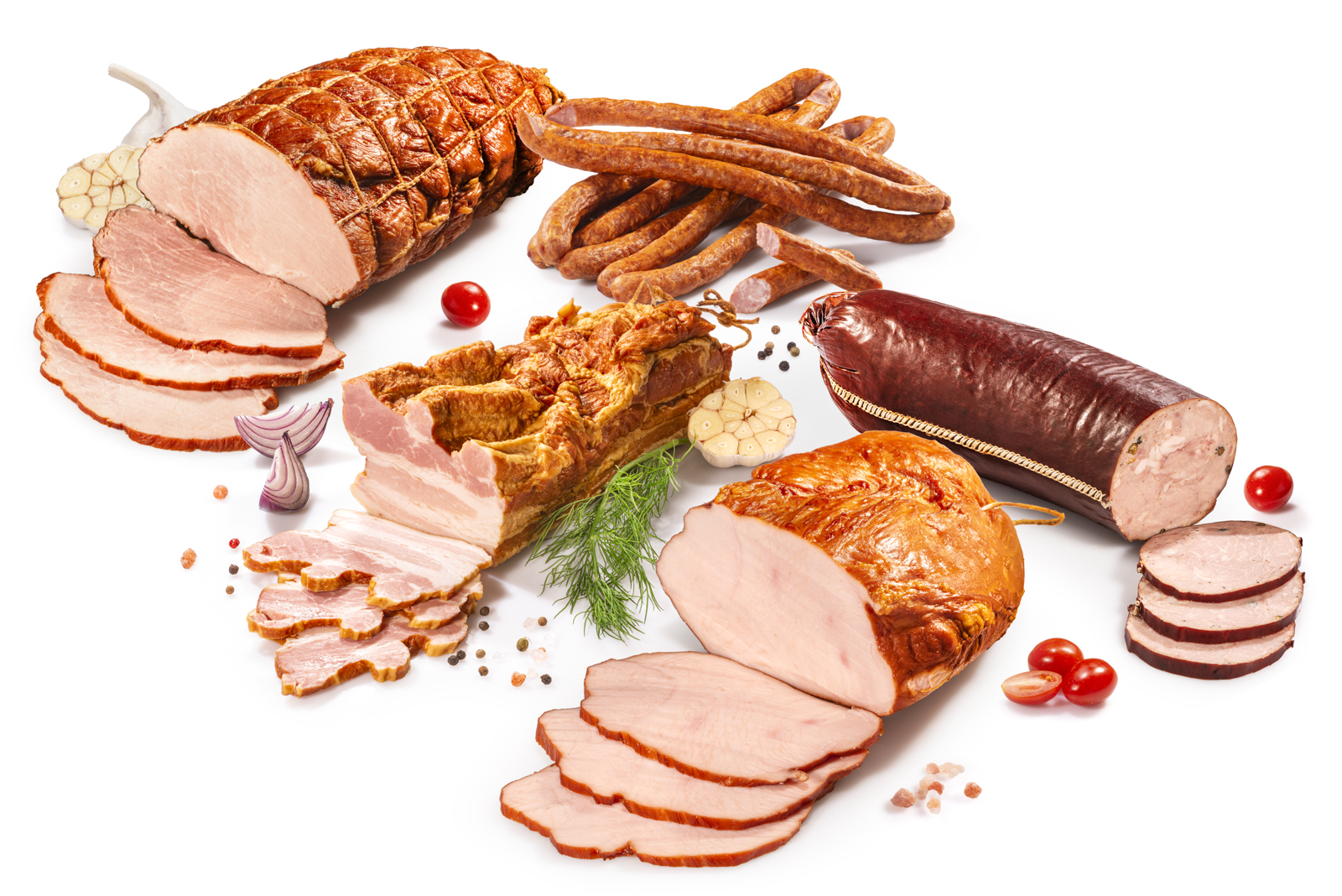 Fotografia produktowa wędlin