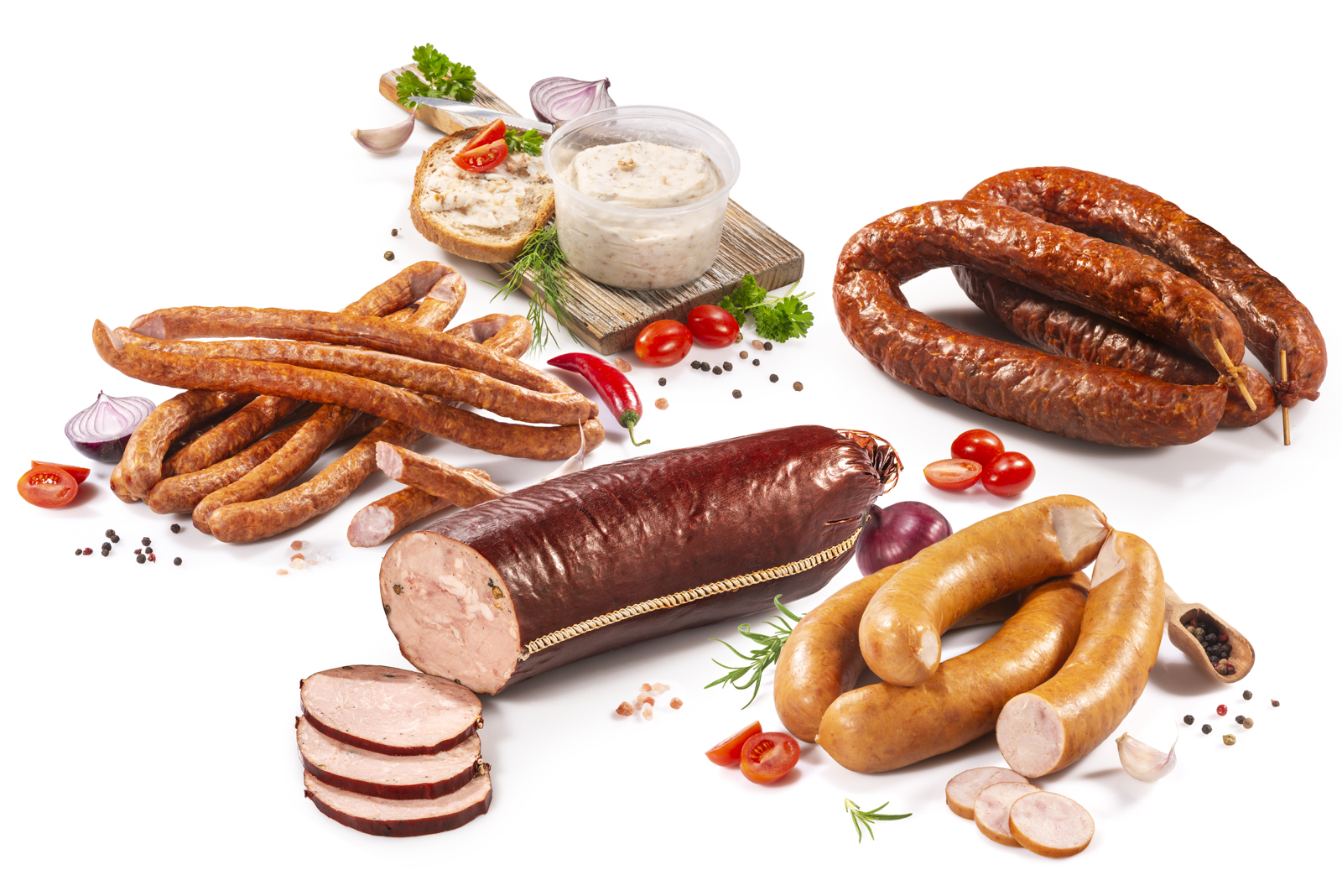 Fotografia produktowa wędlin